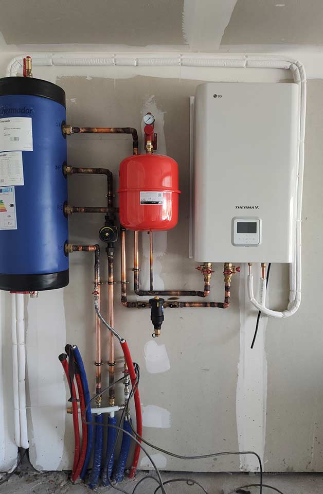 Installation pompe à chaleur